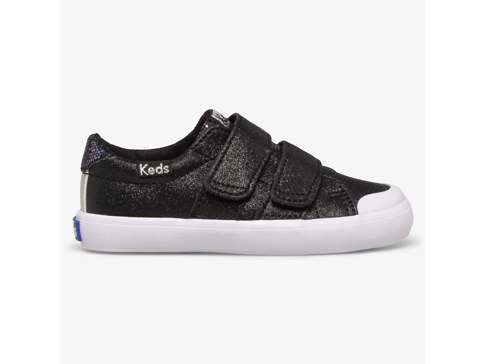 Dívčí SlipOnTenisky Keds Courtney HL Černé | CZ-78634