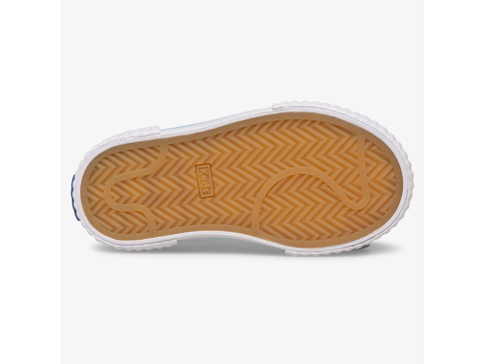 Dívčí SlipOnTenisky Keds Topkick Slip On Jr Washable Læder Bílé | CZ-95494