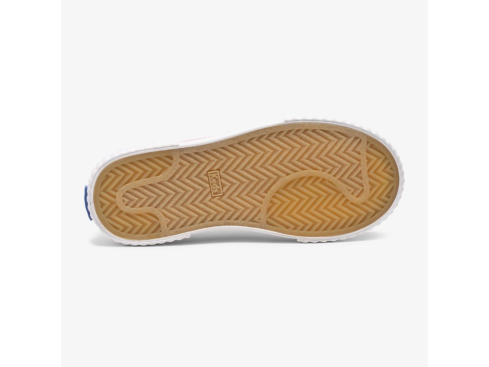 Dívčí SlipOnTenisky Keds Topkick Washable Slip-On Bílé | CZ-94391