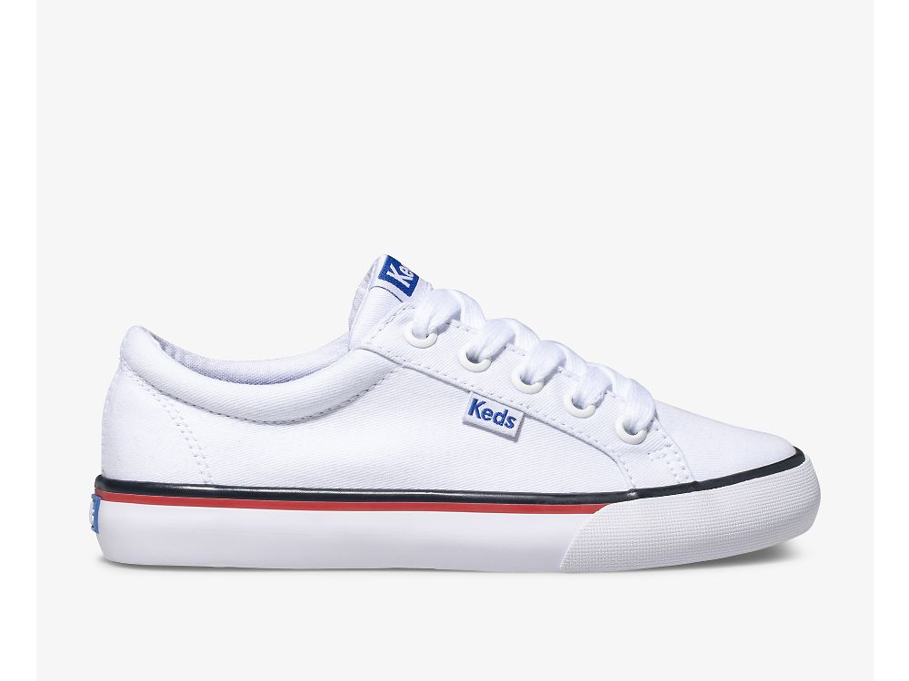 Dívčí Tenisky Keds Jump Kick Platene Bílé | CZ-37917