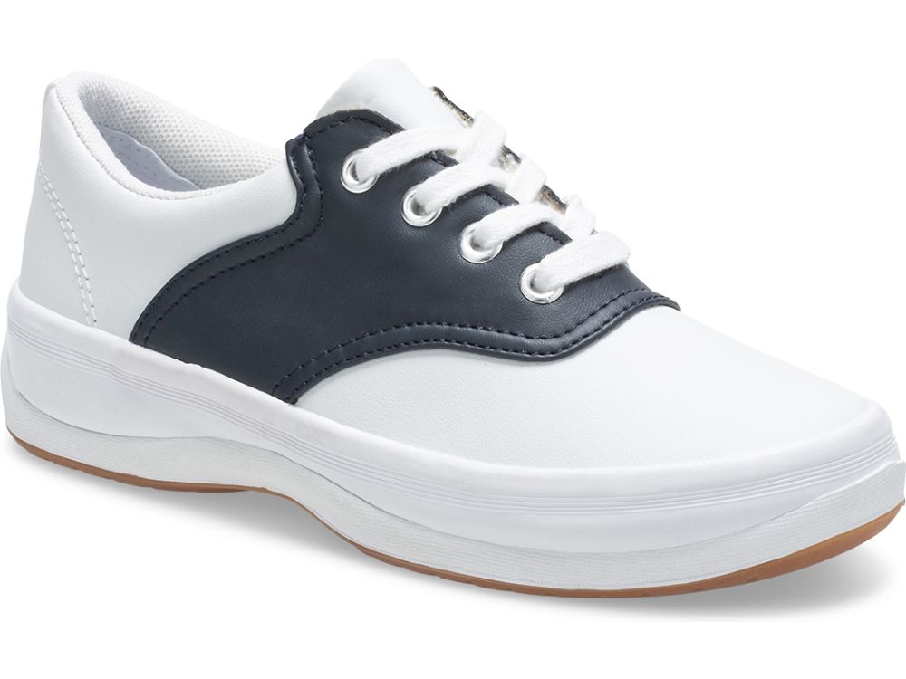 Dívčí Tenisky Keds School Days Sneaker Bílé Tmavě Blankyt | CZ-43074