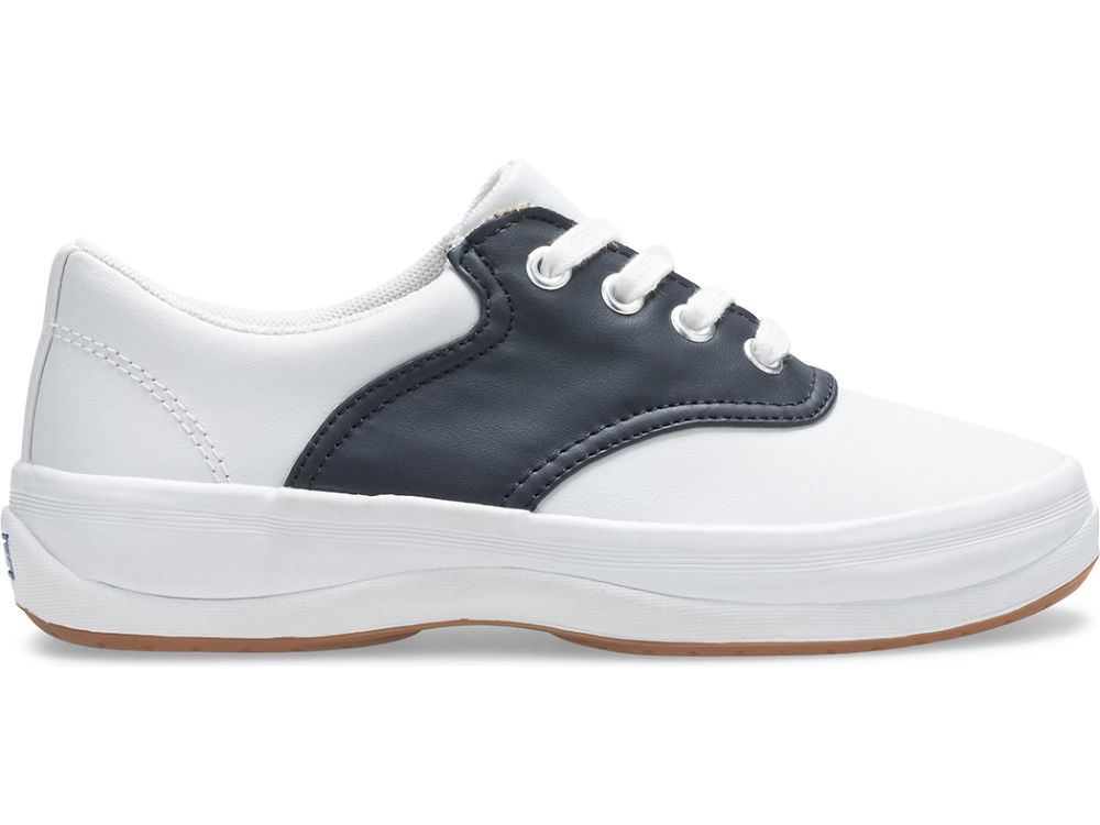 Dívčí Tenisky Keds School Days Sneaker Bílé Tmavě Blankyt | CZ-43074