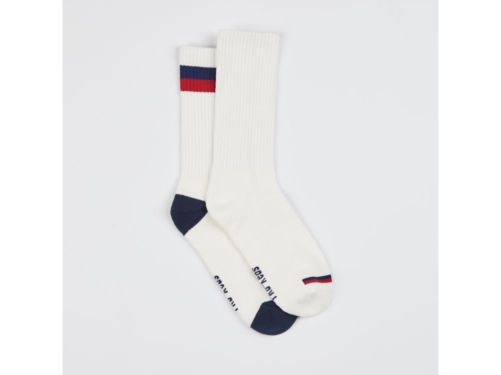 Pánské Ponožky Keds 2PK Crew Socks Bílé | CZ-81850