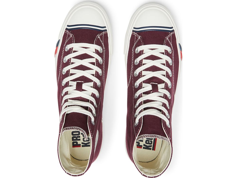 Pánské Tenisky Keds Royal Hi Classic Platene Vínové | CZ-91213