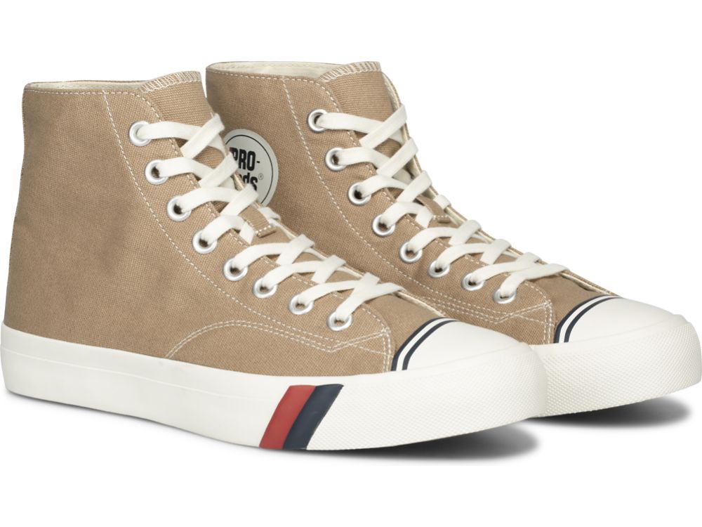 Pánské Tenisky Keds Royal Hi Platene Hnědé | CZ-73020