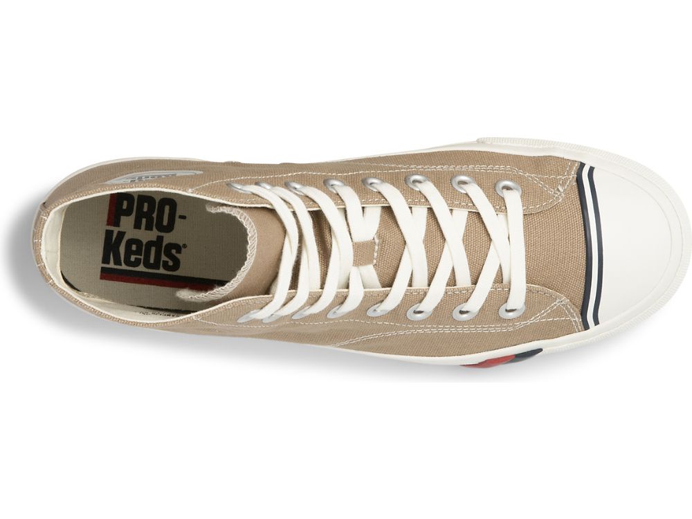 Pánské Tenisky Keds Royal Hi Platene Hnědé | CZ-73020