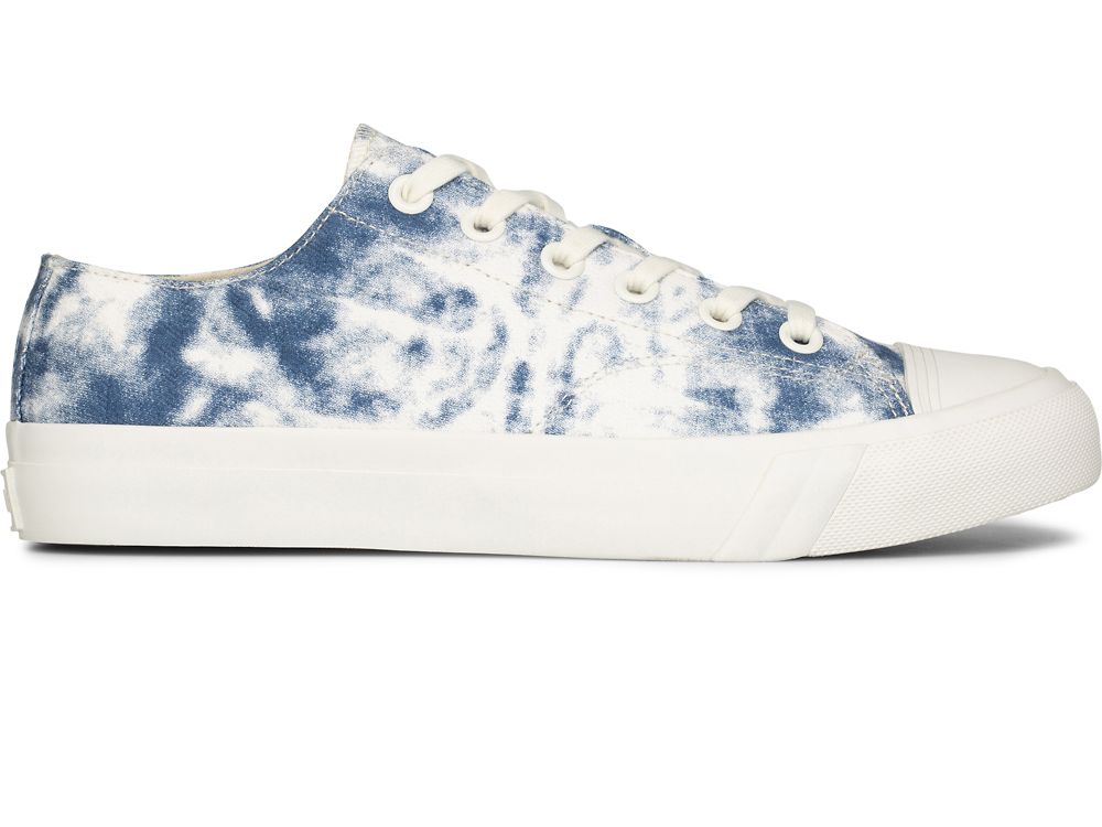 Pánské Tenisky Keds Royal Lo Tiedye Tmavě Blankyt | CZ-59676