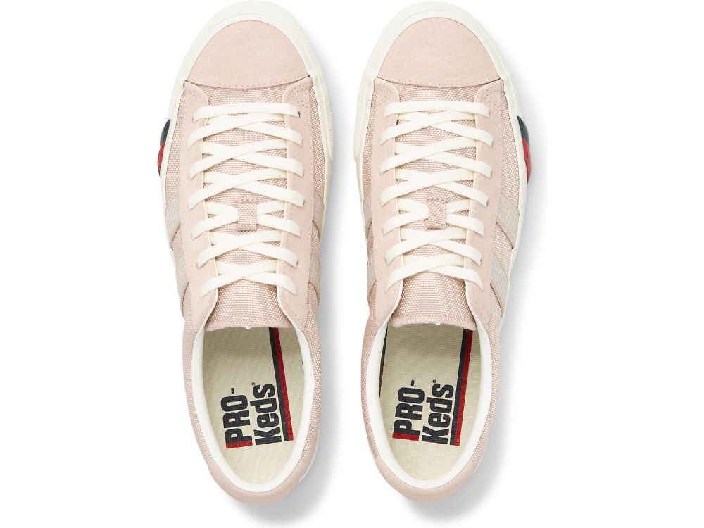 Pánské Tenisky Keds Royal Plus Lo Ballistic Nylon Světle Koralove | CZ-33969