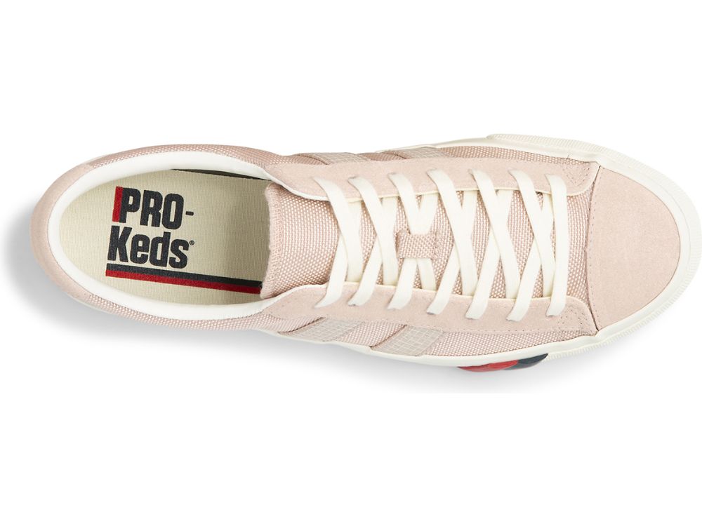 Pánské Tenisky Keds Royal Plus Lo Ballistic Nylon Světle Koralove | CZ-33969