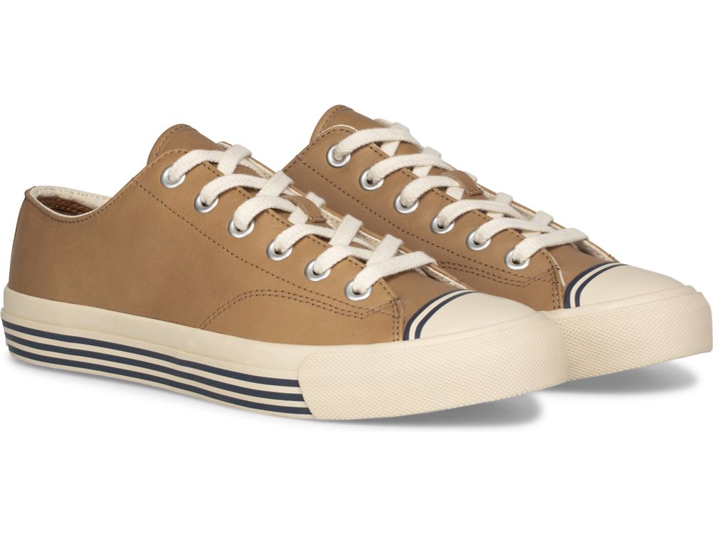 Pánské Tenisky Keds Super Eco Vachetta Hnědožlutý | CZ-43407