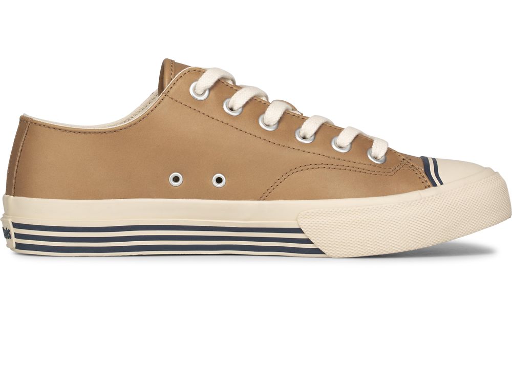 Pánské Tenisky Keds Super Eco Vachetta Hnědožlutý | CZ-43407