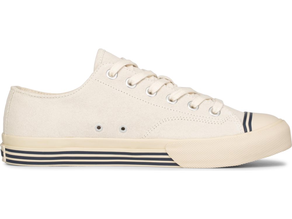 Pánské Tenisky Keds Super Semišové Krém | CZ-43975